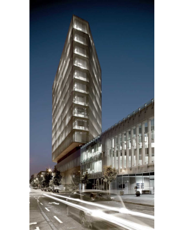 Indra offices. District 22 @, Barcelona. Spain