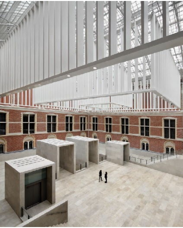 The New Rijksmuseum. Rehabilitación, Adaptación y Ampliación. Atelier Building