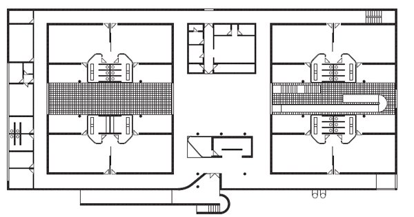 Guardería Aspe. Planta patio campo baeza Guardería Aspe. Planta patio