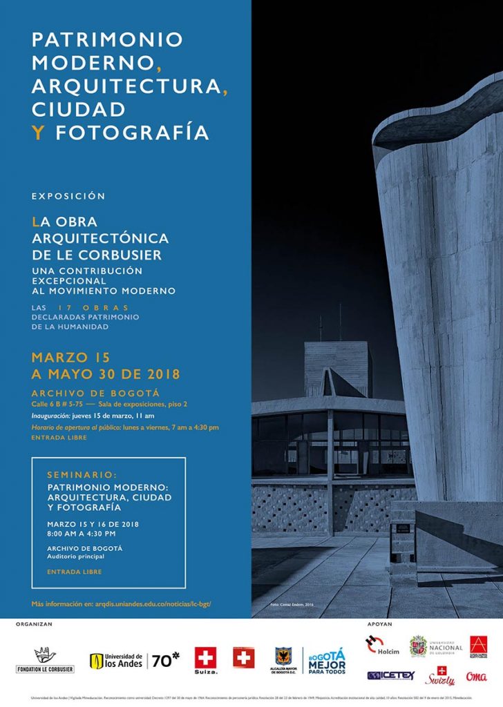 Exposición: “La obra arquitectónica de Le Corbusier: una contribución excepcional al Movimiento Moderno"